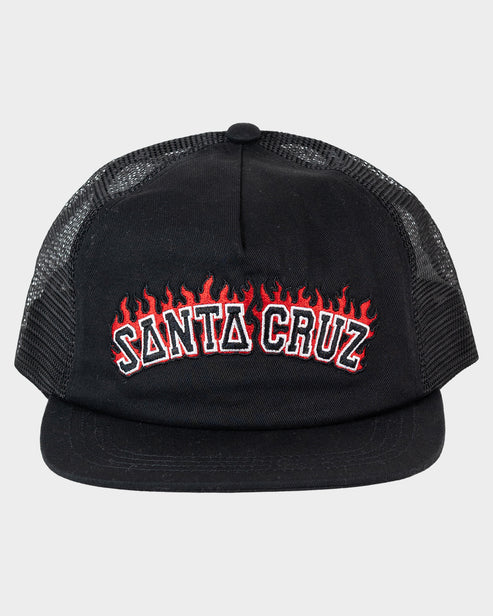 Flamed Collegiate Arch Boys Trucker Hat