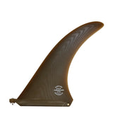 FCS Flow III Screw & Plate PG Longboard Fin - Cacao