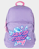 Crystal Stack Girls Backpack Lavender