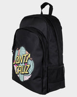 Cactus Dot Girls Backpack Black