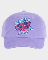 Crystal Stack Girls Dad Cap Lavender