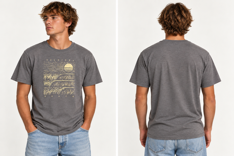 Rolling Barrels - Beachin Surf Mens T-Shirt