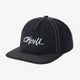 O'Neill Flint Nylon Snapback Hat Black