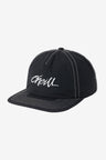 O'Neill Flint Nylon Snapback Hat Black