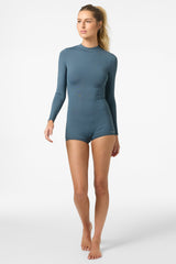 O'Neill Performance Surf Shadow Bay Long Sleeve Surf Suit Slate