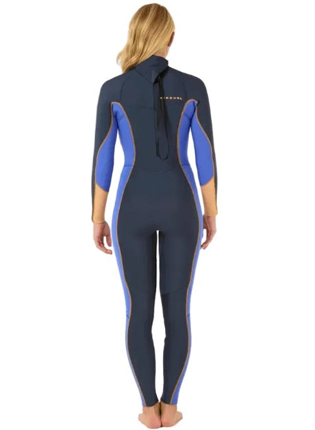 Rip Curl Womens Dawn Patrol 3/2 Back Zip Steamer Wetsuit
