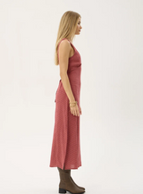 Tully - Seersucker Maxi Dress - Indy Rose Check