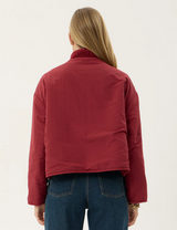 Berlin - Reversible Polar Fleece Jacket - Burgundy