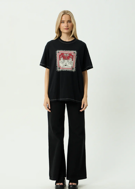 Have A Good Day Recycled Overized Tee