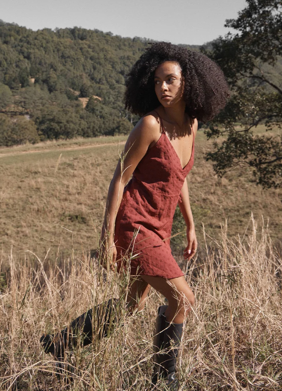 Margot Anglaise Recycled Wrap Mini Dress