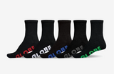 Stealth Crew Sock - 5 Pack