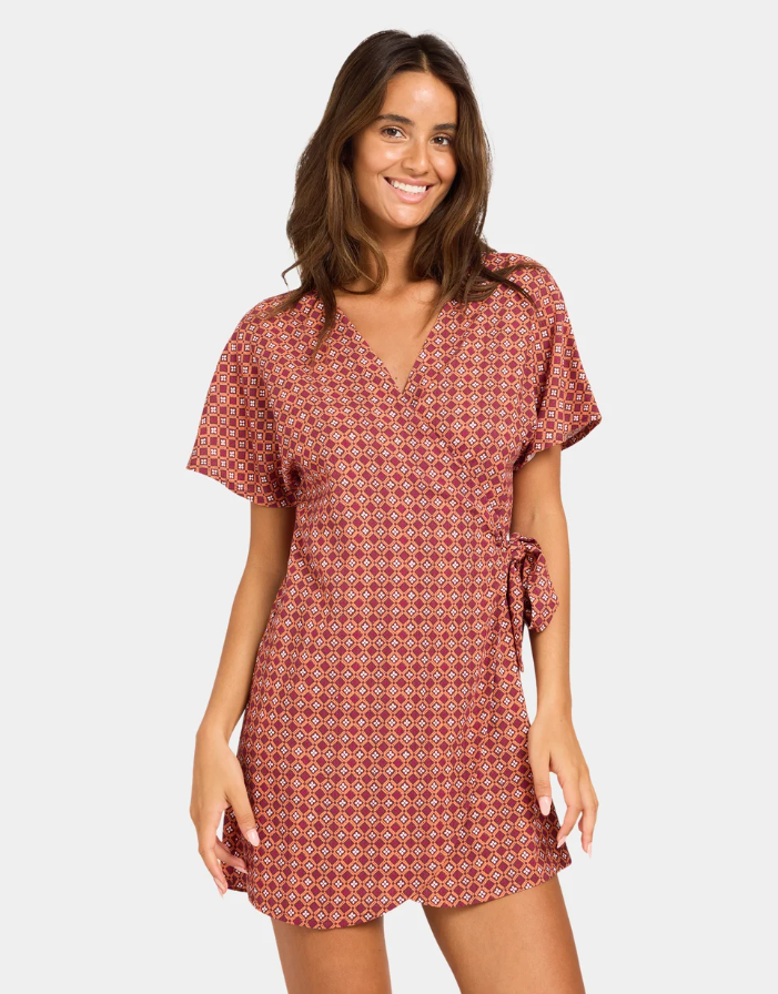 Aurora Wrap Dress