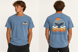 Whale Tail - Beachin Surf Mens T-Shirt