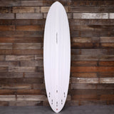 Mid 6- Thunderbolt Red - Candy White