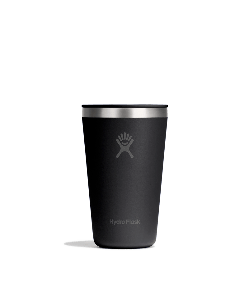 Hydroflask 16oz All Around Tumbler Press-In Lid - Black