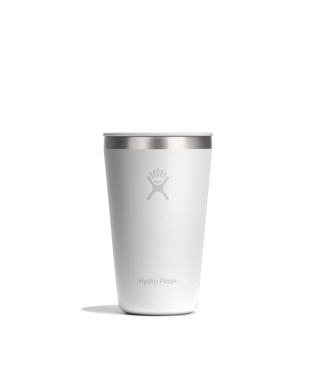 Hydroflask 16oz All Around Tumbler Press-In Lid - White