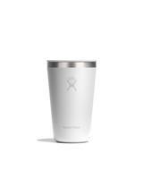 Hydroflask 16oz All Around Tumbler Press-In Lid - White