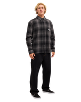 Script Diamond Flannel