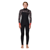 Girl's Bahia 4/3mm Steamer Chest Zip Wetsuit