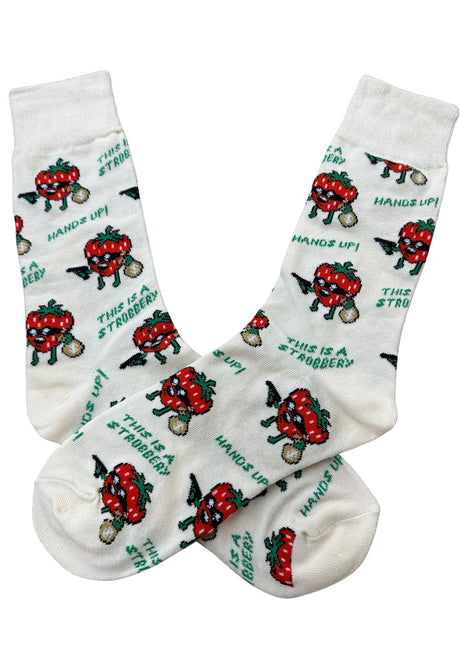 Strawberry Cream Socks