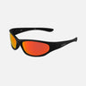 Vert - Matte Black Frame With Red Iridium Lens