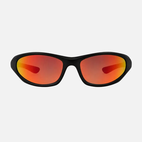 Vert - Matte Black Frame With Red Iridium Lens