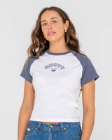 College Drop Out Raglan Skimmer Tee