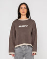 Rider Relaxed Crew Neck Knit