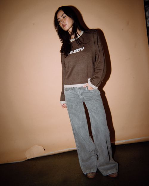 Rider Relaxed Crew Neck Knit