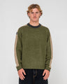 Fishermans Boxy Knitted Crew