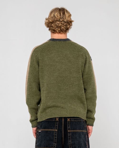 Fishermans Boxy Knitted Crew