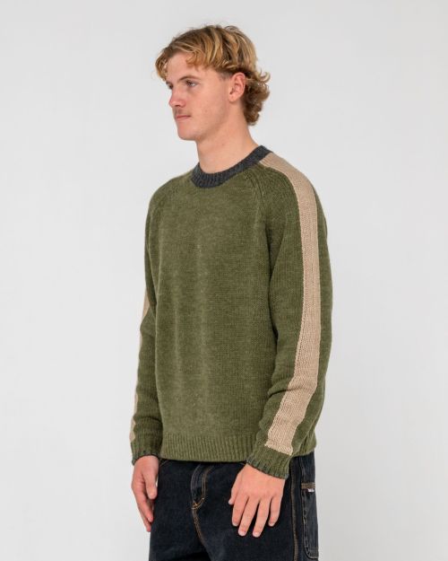 Fishermans Boxy Knitted Crew
