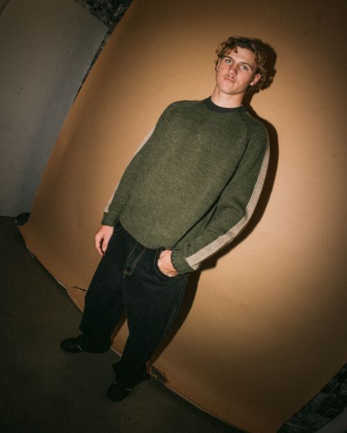 Fishermans Boxy Knitted Crew