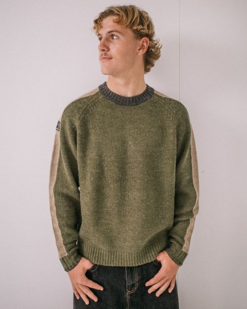 Fishermans Boxy Knitted Crew