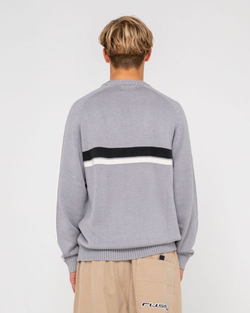 White Lines 2.0 Knitted Crew