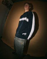 White Lines Chenille