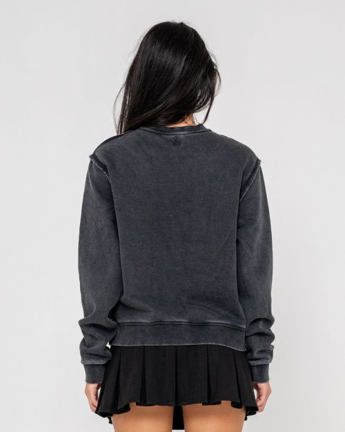 Roxanne Oversized Crew Neck Fleece