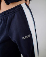 Retro Lines Wide Leg Track Pant