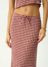 Capricorn Seersucker Maxi Skirt