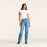 Claudia Hi Straight Organic Cotton Jean