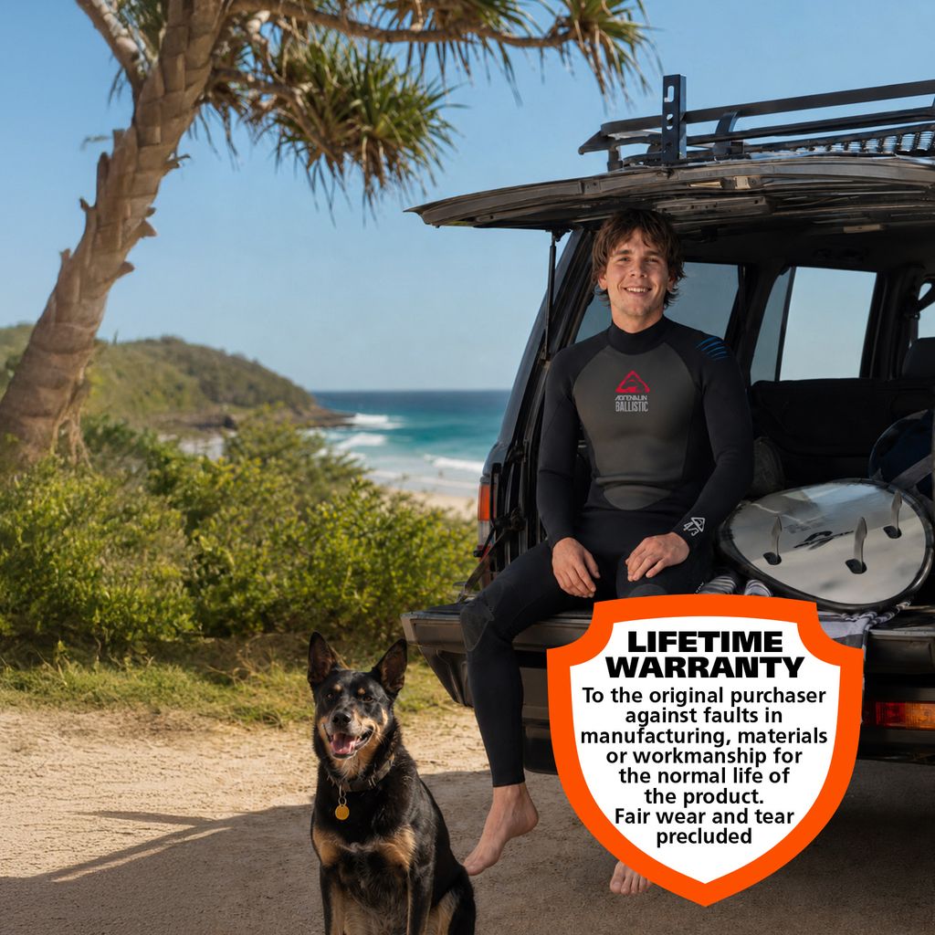 Adrenalin Ballistic Batwing 4/3mm Steamer Wetsuit