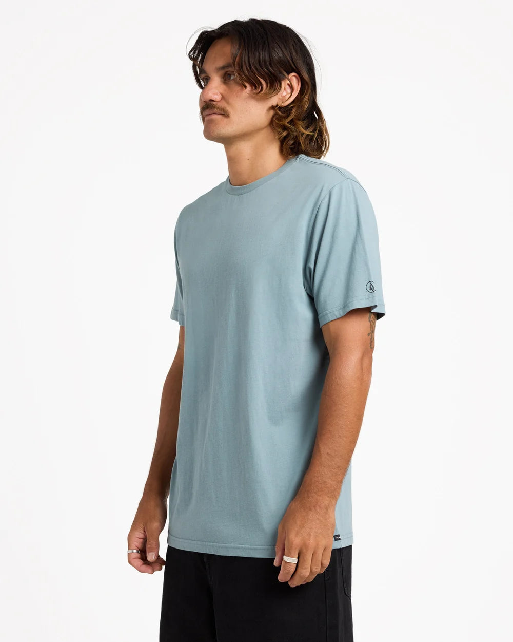 Aus Solid Short Sleeve Tee Shirt