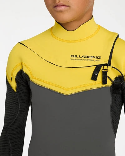 Boys 8-16 2/2 mm Absolute Ultra Long Sleeve Chest Zip Springsuit