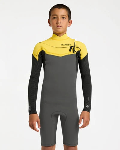 Boys 8-16 2/2 mm Absolute Ultra Long Sleeve Chest Zip Springsuit