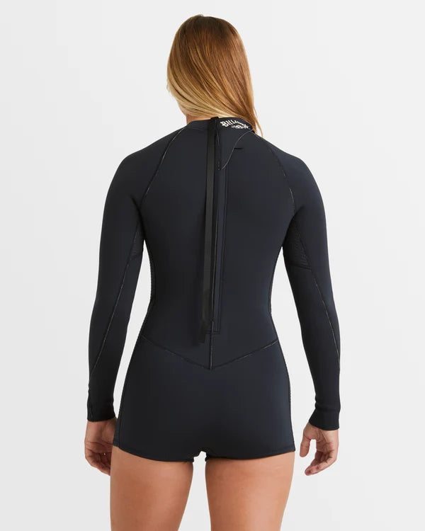 Womens 2/2 mm Spring Fever Natural Long Sleeve Springsuit