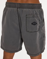 Billabong Mens All Day Overdye Layback 17" Boardshorts - Black