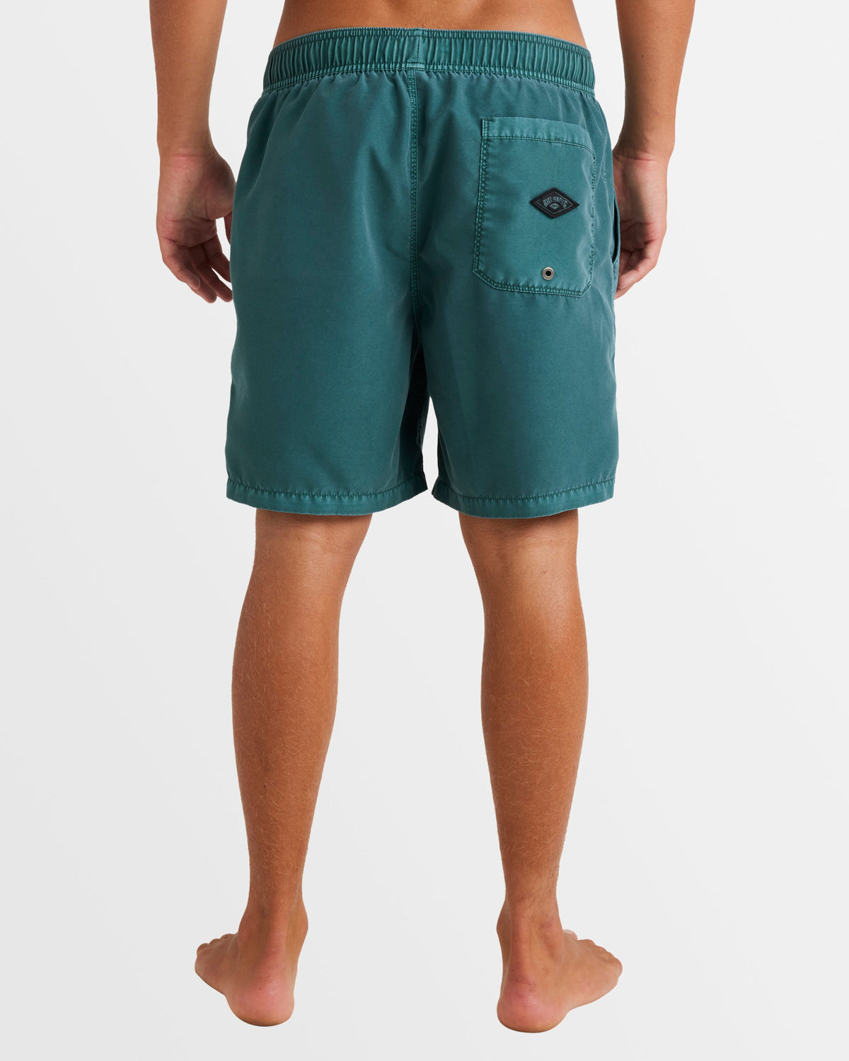 Billabong Mens All Day Overdye Layback 17" Boardshorts - Marine Green