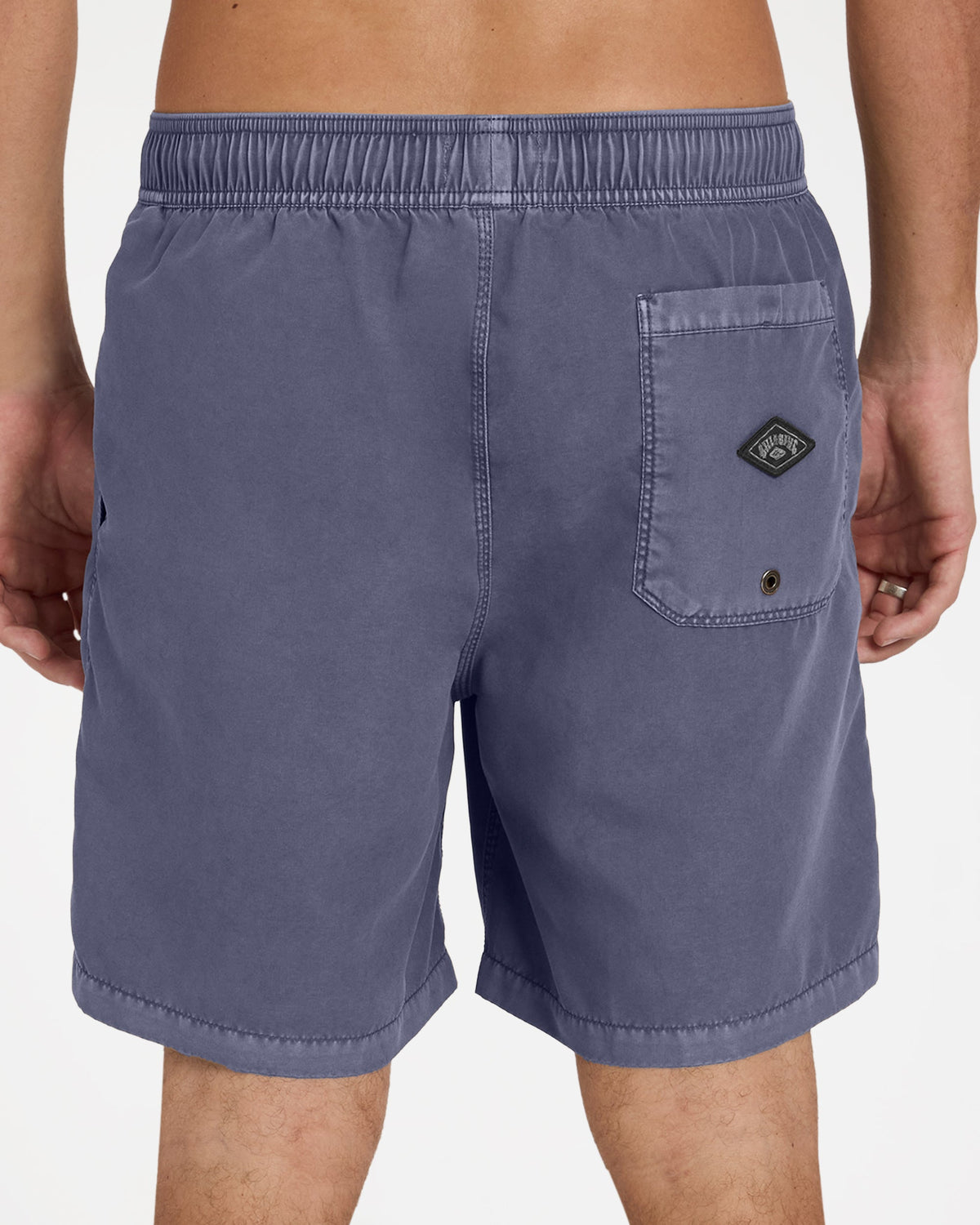 Billabong Mens All Day Overdye Layback 17" Boardshorts - Dusty Navy