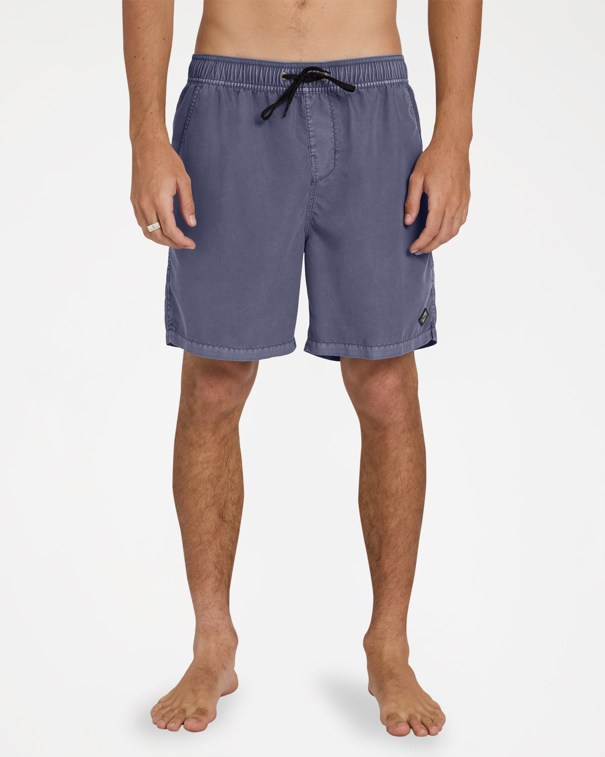 Billabong Mens All Day Overdye Layback 17" Boardshorts - Dusty Navy