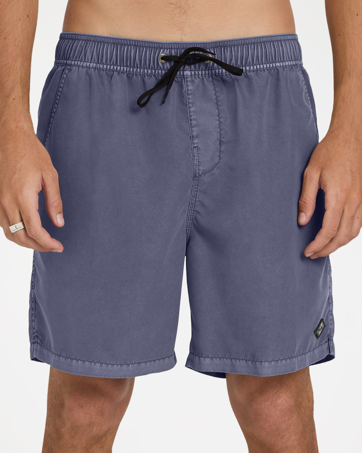 Billabong Mens All Day Overdye Layback 17" Boardshorts - Dusty Navy